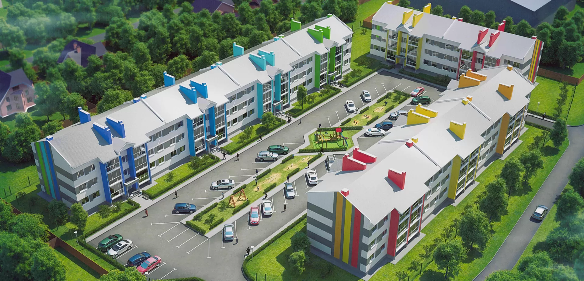 Жилой комплекс Весенний село Высокая Гора