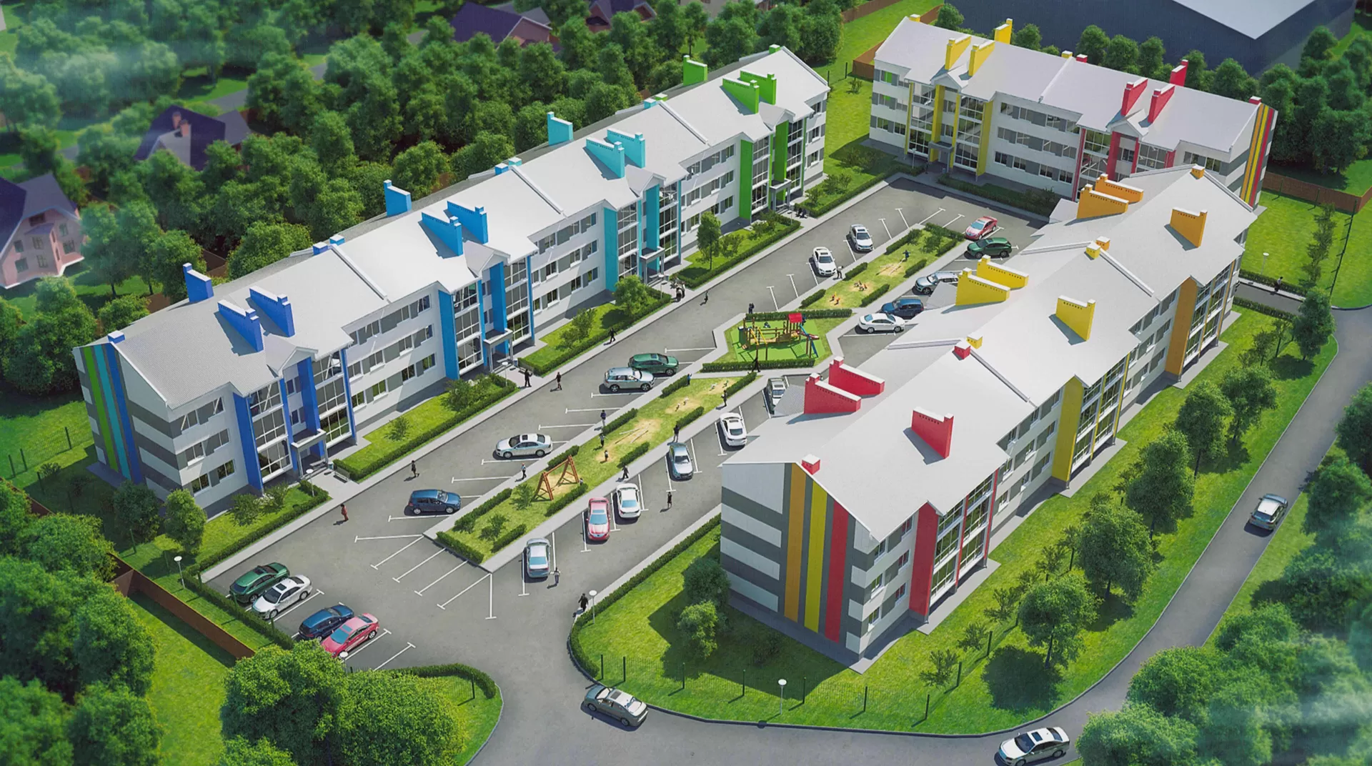 Жилой комплекс Весенний село Высокая Гора